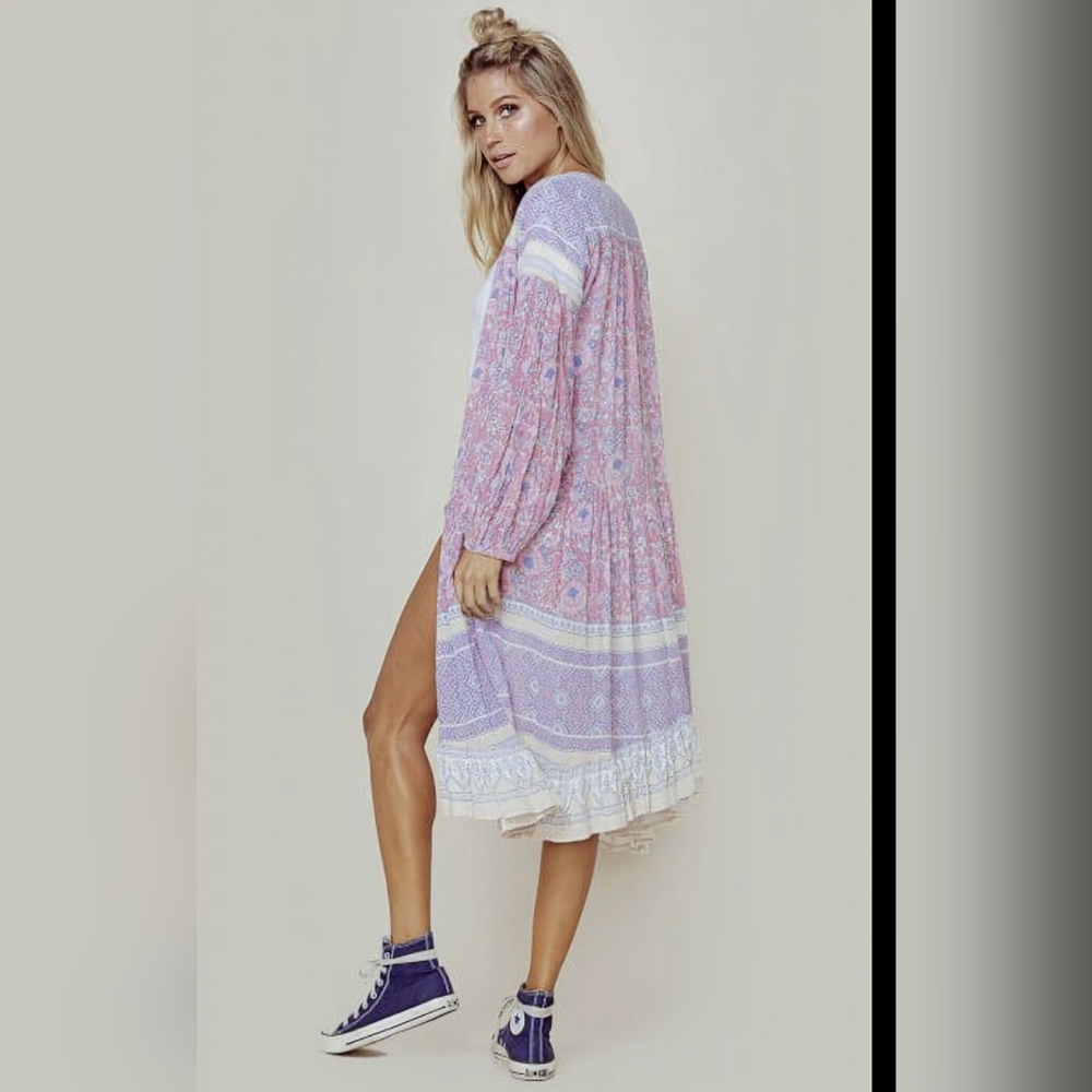 Blue Boheme Jasmine Wrap Dress/Dress Gem